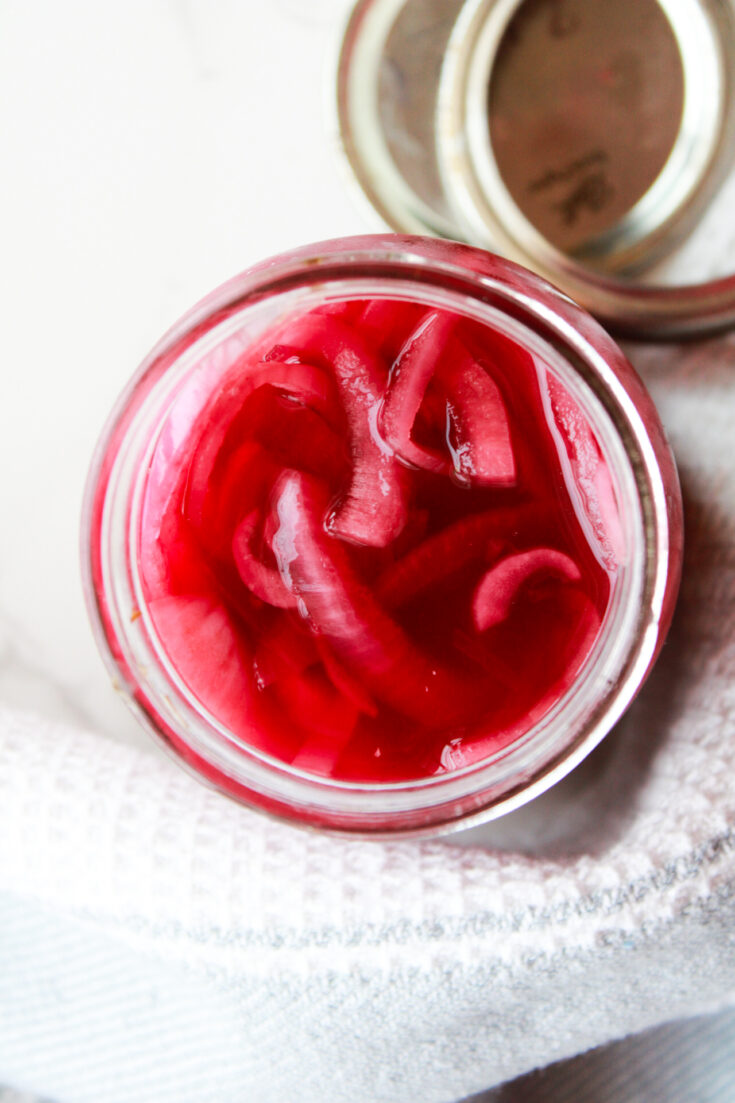 Pickled Red Onions 