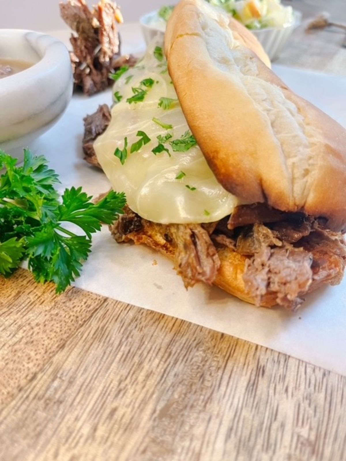 french onion dip sandwich