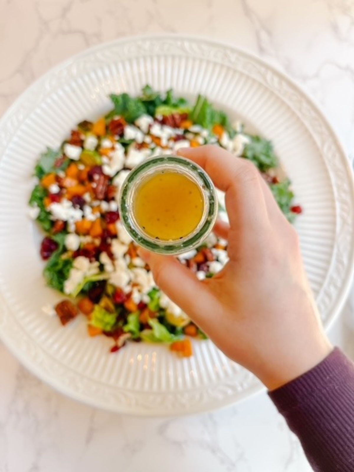 maple vinegarette salad dressing