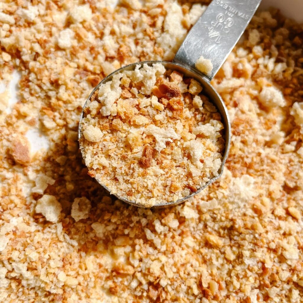 Sourdough breadcrumbs.