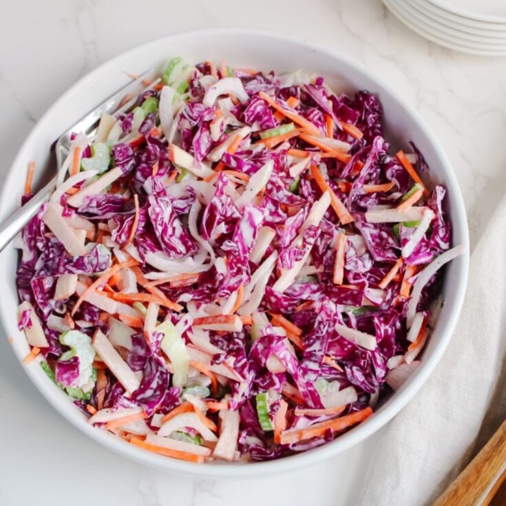 Red Cabbage and Apple Salad
