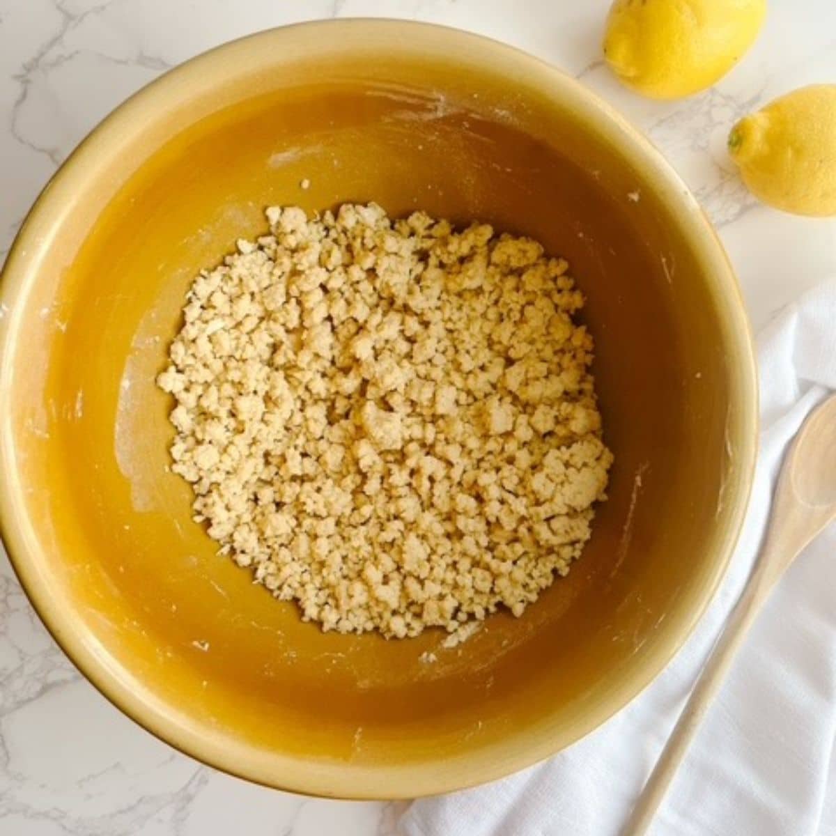 step 1 - combine the ingredients for the crust