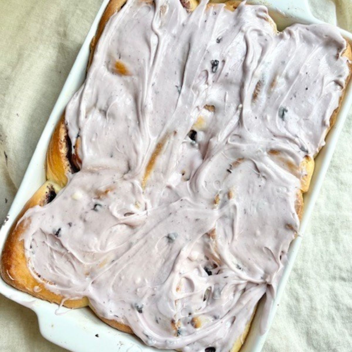 blueberry sweet rolls