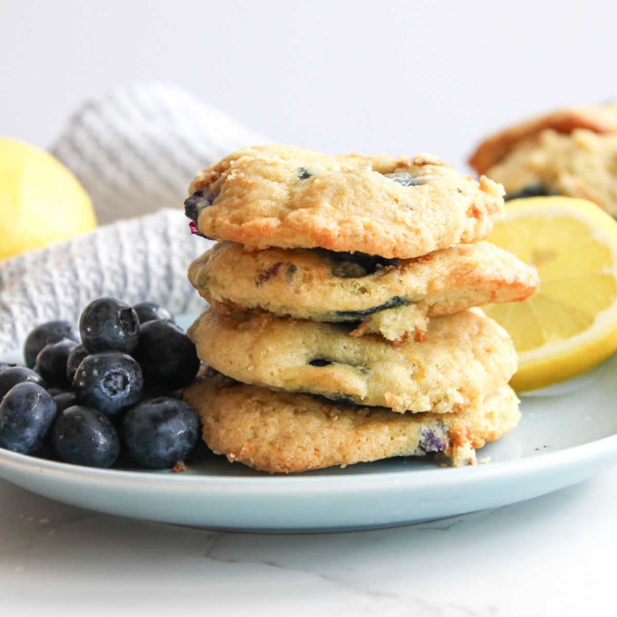 lemon blueberry cookies