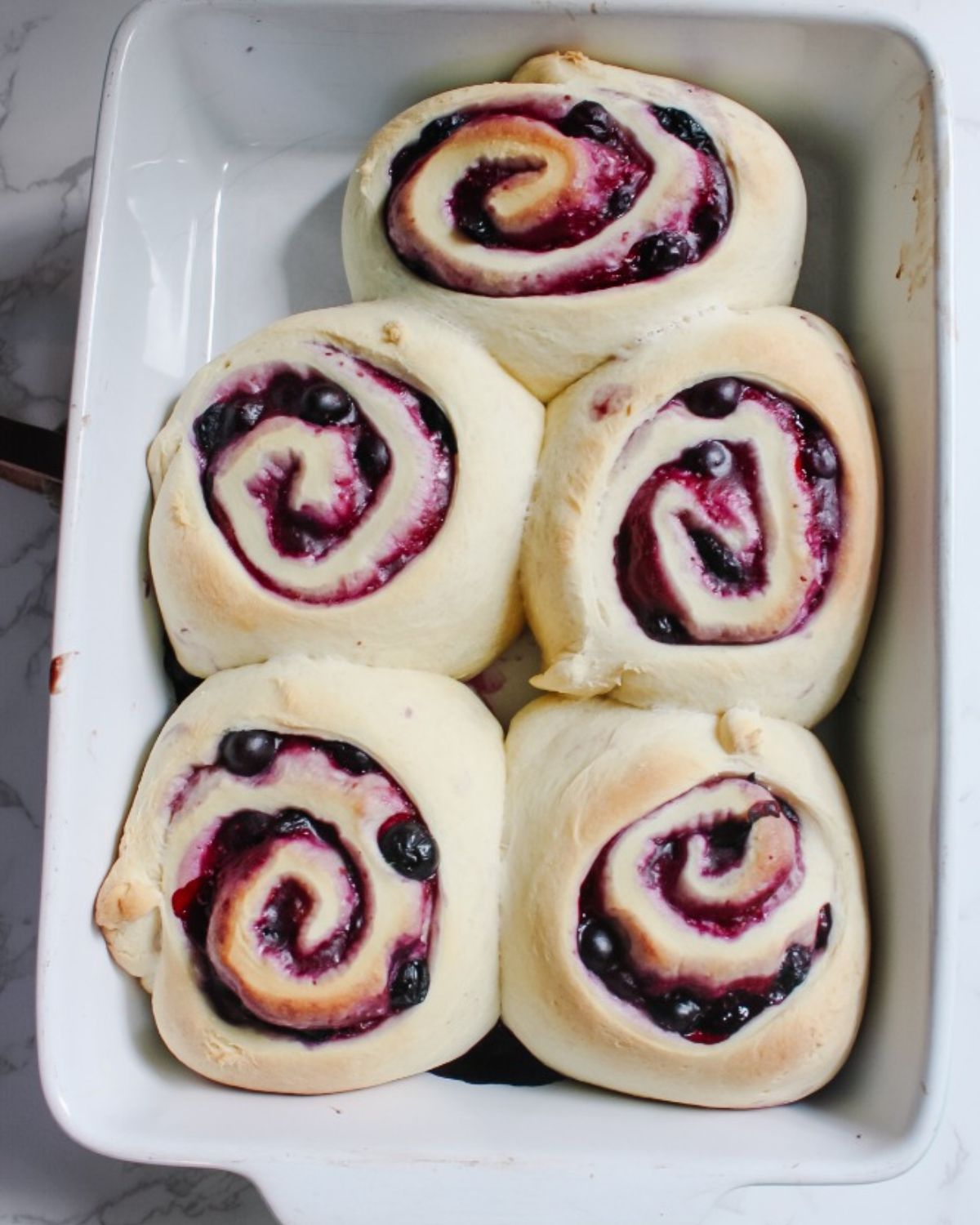 sweet rolls baked