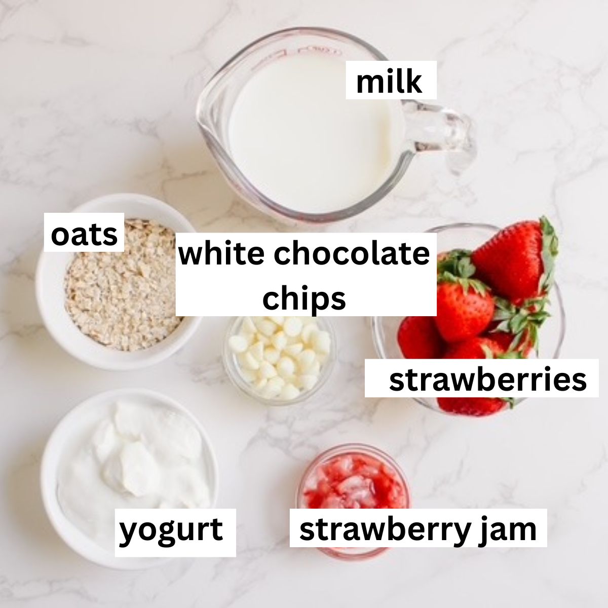 ingredients needed for overnight oats
