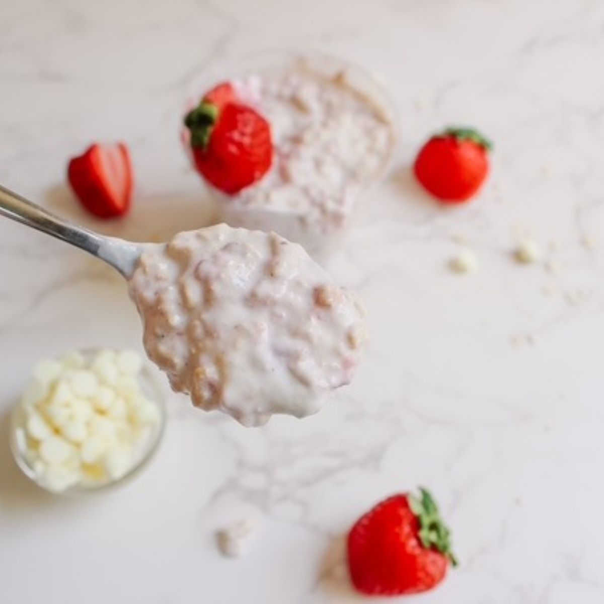 spoonful of overnight oats