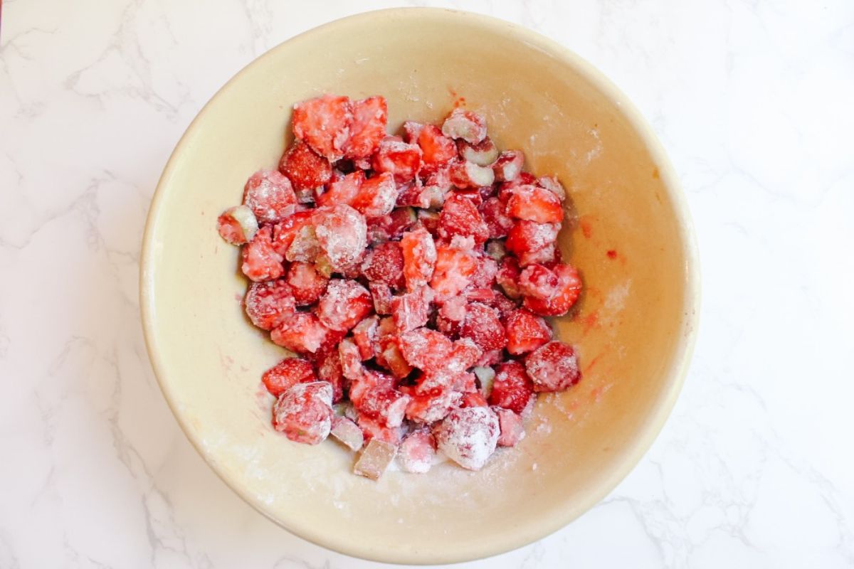 Toss fruit with other ingredients